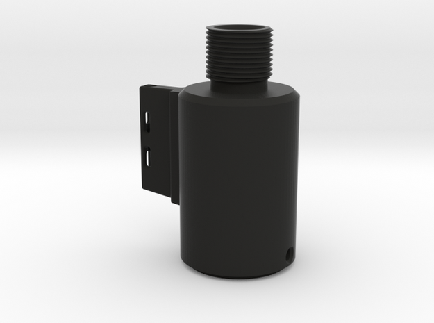 Thread Adapter (With Sight) in Black Natural Versatile Plastic
