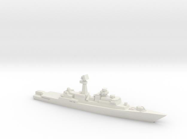 Neustrashimyy-class frigate, 1/2400 in White Natural Versatile Plastic