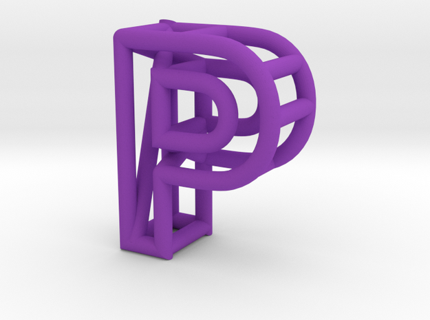 P in Purple Processed Versatile Plastic