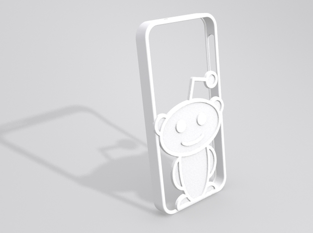 Alien iPhone 5 case in White Natural Versatile Plastic