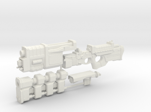1/6th scale Railgun Extended (4 part kit)
