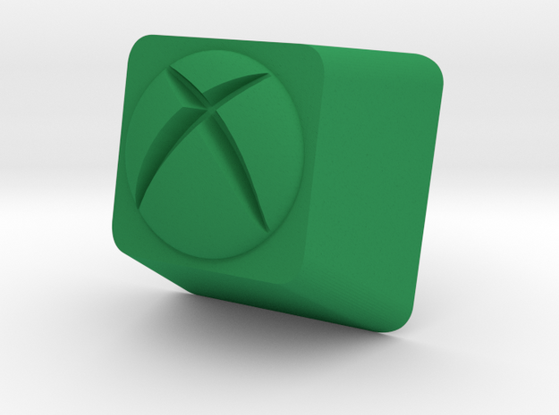 XBox One Cherry MX Keycap in Green Processed Versatile Plastic