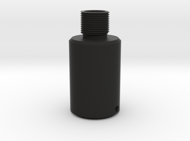Thread Adapter (Without Sight) in Black Natural Versatile Plastic