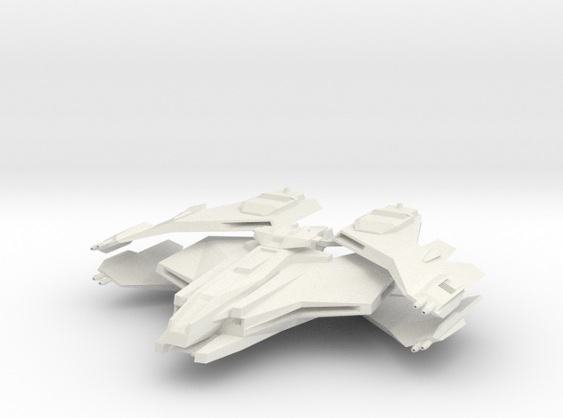 Imperial Class Refit HvyDestroyer in White Natural Versatile Plastic