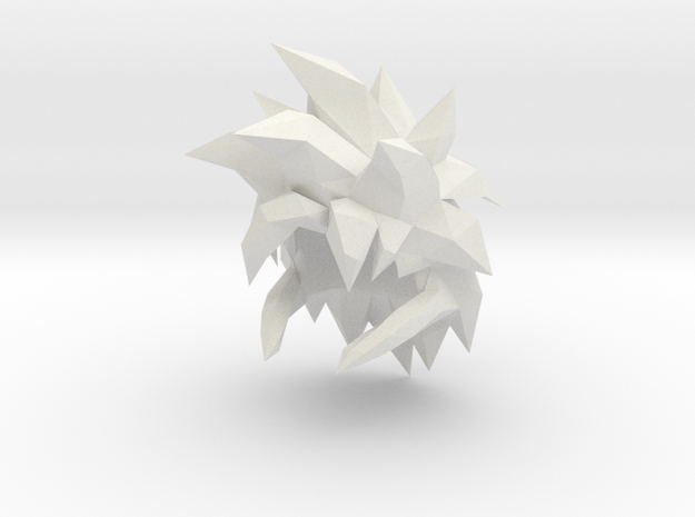 Custom Goku SSj4 Inspired MINIMATE in White Natural Versatile Plastic