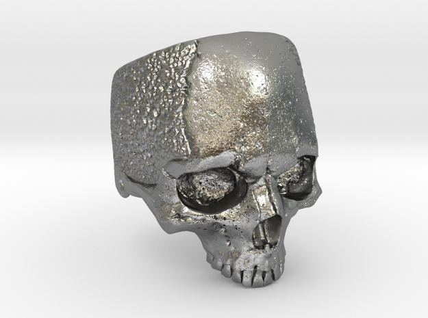 LabSkull in Natural Silver