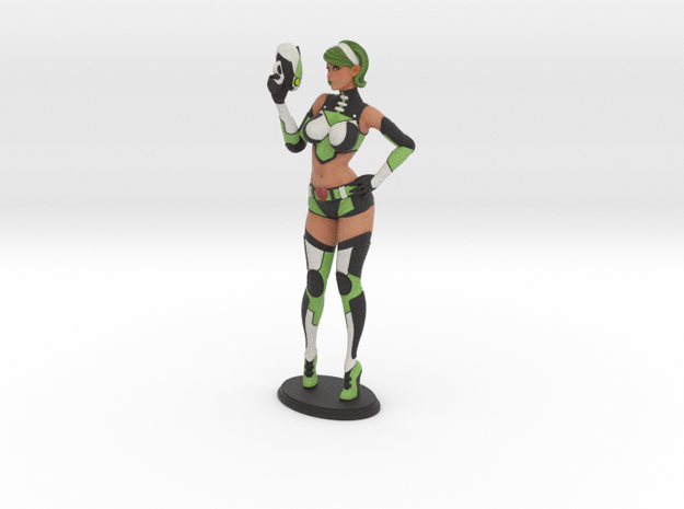 Space Pinup Lana 20cm in Full Color Sandstone