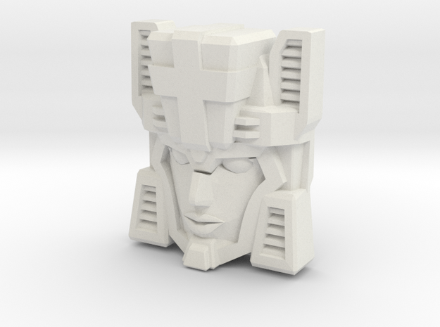 Fembot HeadNurse Face (Titans Return) in White Natural Versatile Plastic