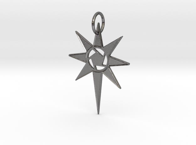 Thareon 'The North Star' in Polished Nickel Steel