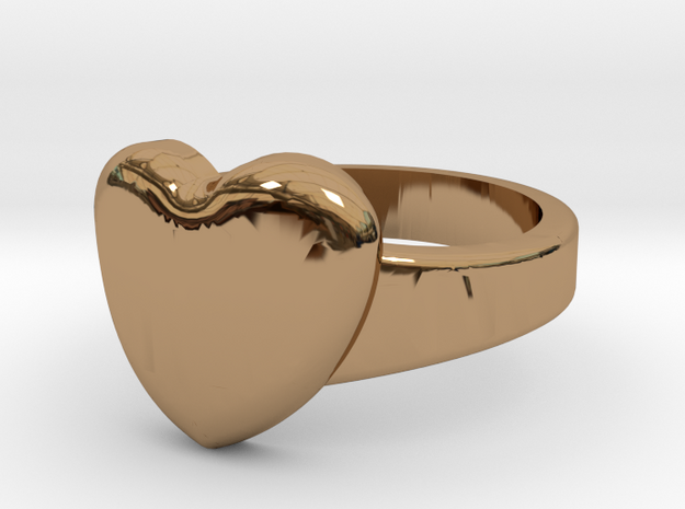 ring02 in Polished Brass