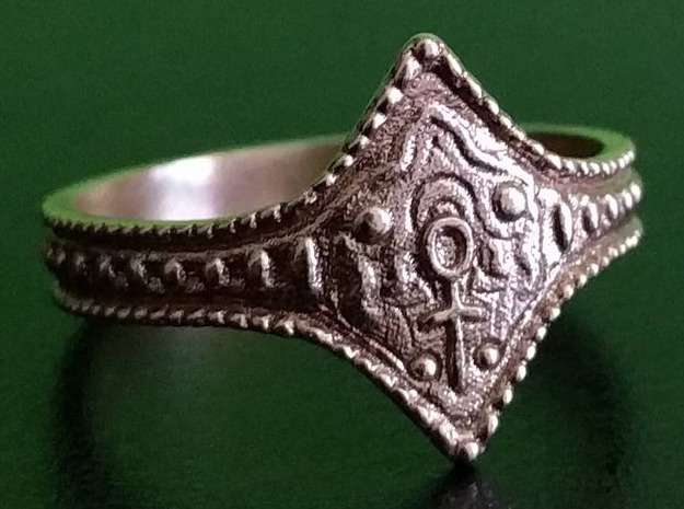 Ring of Favor and Protection in Natural Bronze: 8.5 / 58