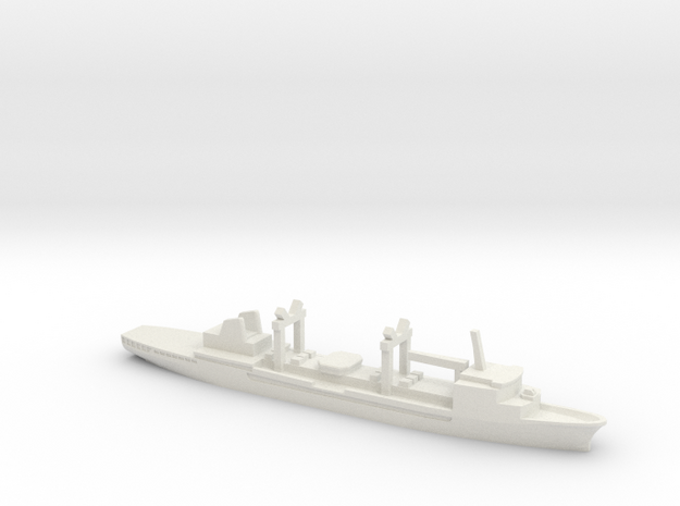 Durance-class tanker, 1/2400 in White Natural Versatile Plastic