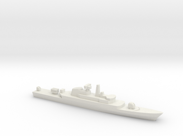 Alvand-class frigate, 1/1800 in White Natural Versatile Plastic