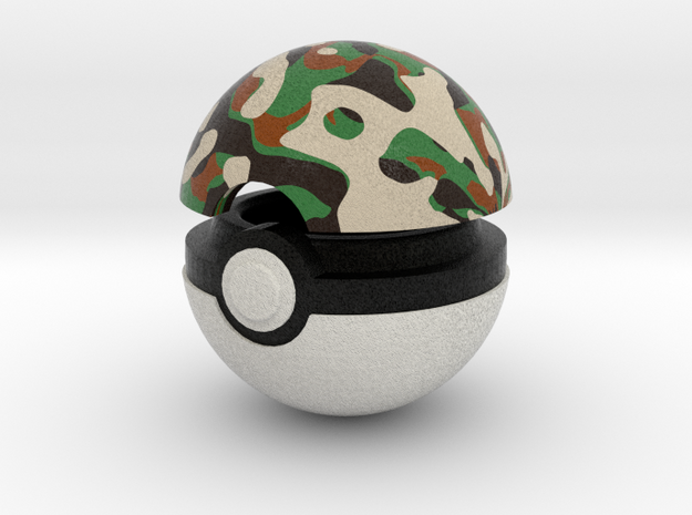 Pokeball (Safari) in Full Color Sandstone