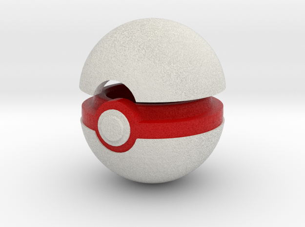 Pokeball (Premier) in Full Color Sandstone