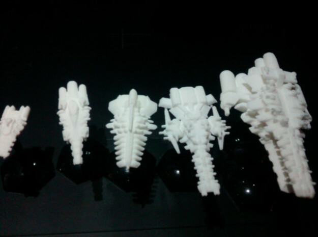 Rim Bastion Fleet in White Natural Versatile Plastic