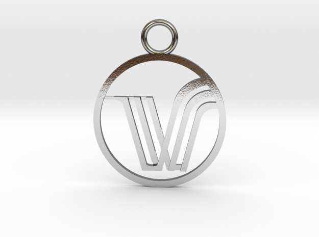 VitaMist pendant in Polished Silver