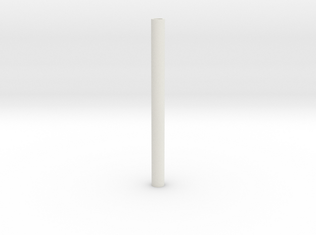 blanks 7mm predrilled in White Natural Versatile Plastic: Extra Small