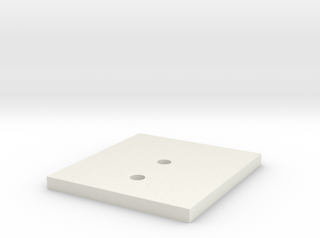 LPA NN-14 Front Backer Plate in White Natural Versatile Plastic