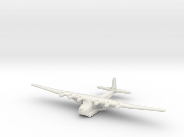Me 323 E-2 WT-Gunship (1/285) in White Natural Versatile Plastic