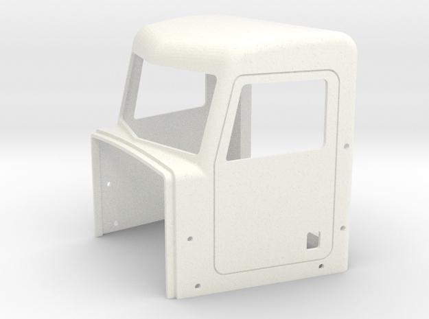 Pete Style Highrise Cab in White Processed Versatile Plastic