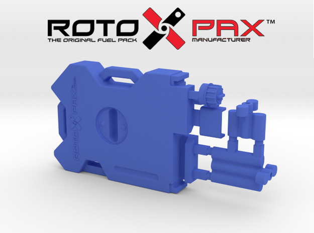 AJ10041 RotopaX 2 Gallon Fuel Pack - BLUE in Blue Processed Versatile Plastic