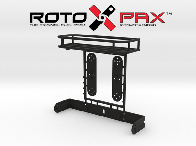 AJ10009 RotopaX Rear rack in Black Natural Versatile Plastic