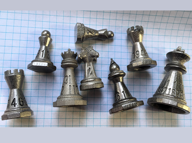 Chess shaped Dice (hollow)