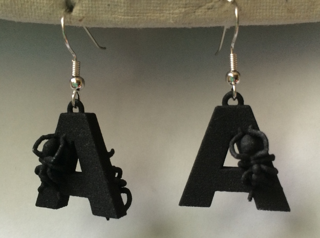 A Is For Ants in Black Natural Versatile Plastic