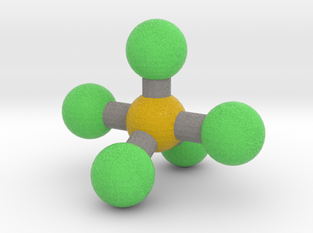 Phosphorus Pentachloride (PCl5) in Full Color Sandstone