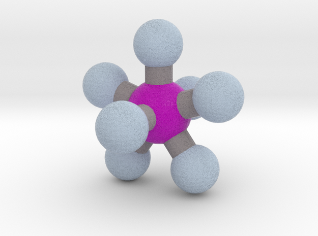 Iodine Heptafluoride (IF7) in Full Color Sandstone