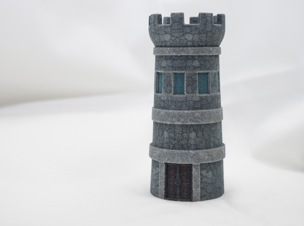 Tower in Full Color Sandstone