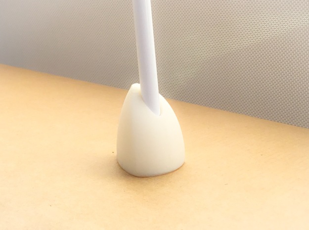 Apple Pencil Stand in White Natural Versatile Plastic