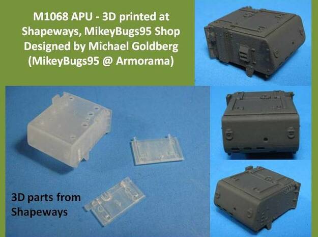 M1068 Auxiliary Power Unit MSP35-022 in Tan Fine Detail Plastic: 1:30