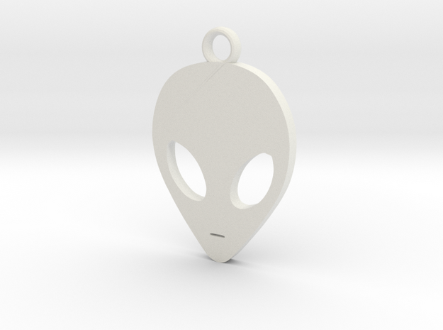 Grey Alien Key Ring