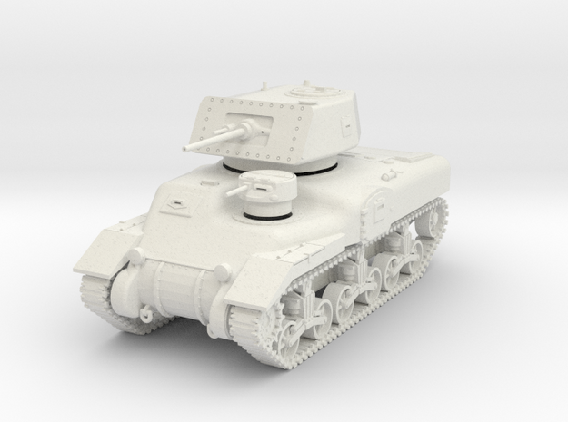 PV143A Ram I Cruiser Tank (28mm) in White Natural Versatile Plastic