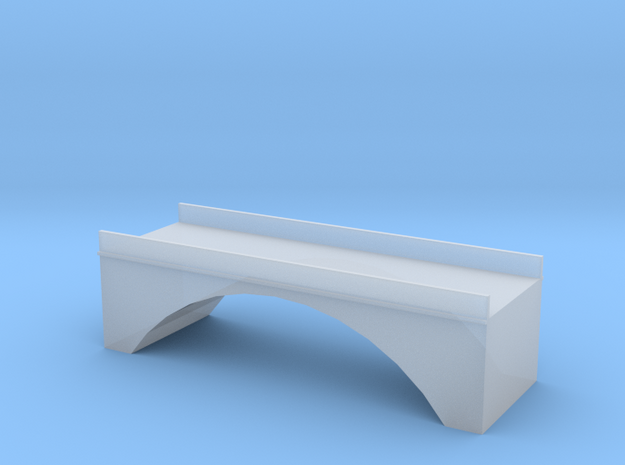 (1:450) Single Arch Double Track 60mm Bridge in Smooth Fine Detail Plastic