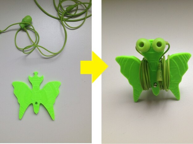 Chacra 1 Clip Diam 8,5 (classic) in Green Processed Versatile Plastic