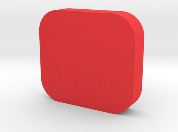 Hero5 and Hero 6 Lens Cap in Red Processed Versatile Plastic