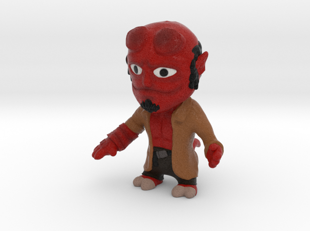 Hellboy without base in Full Color Sandstone