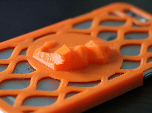 3D Charmander Case (iPhone6) in Orange Processed Versatile Plastic