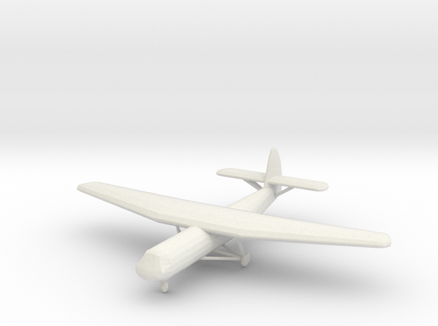Airspeed AS.51 'Horsa' Glider in White Natural Versatile Plastic: 1:200