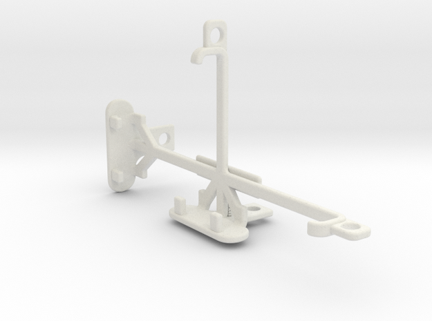 Coolpad Roar tripod & stabilizer mount in White Natural Versatile Plastic