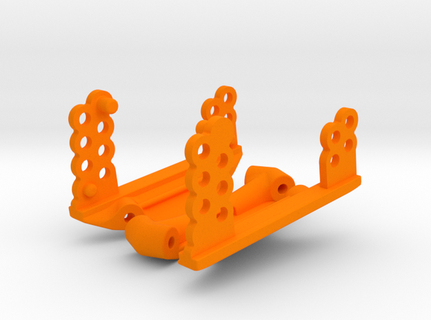 SuDu Mod 3D Skid in Orange Processed Versatile Plastic