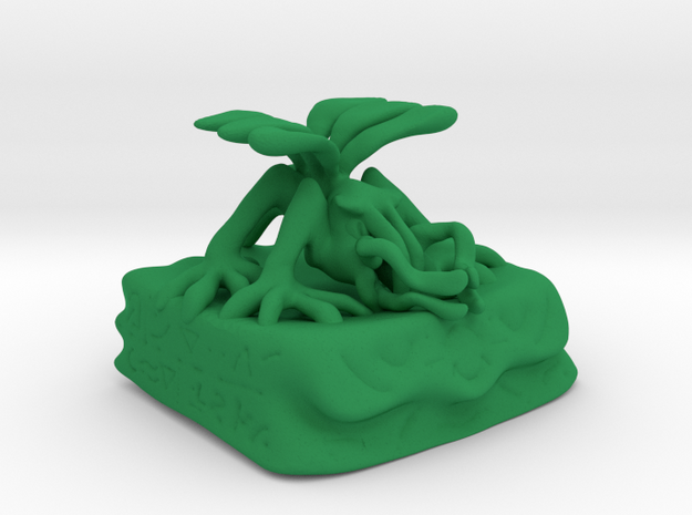 New Cthulhu in Green Processed Versatile Plastic