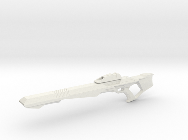Phaser Rifle (Star Trek First Contact), 1/6 in White Natural Versatile Plastic