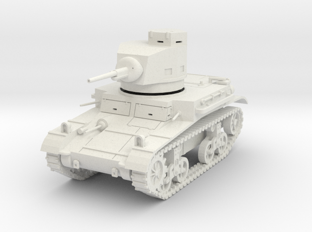 PV47 M2A4 Light Tank (1/48) in White Natural Versatile Plastic