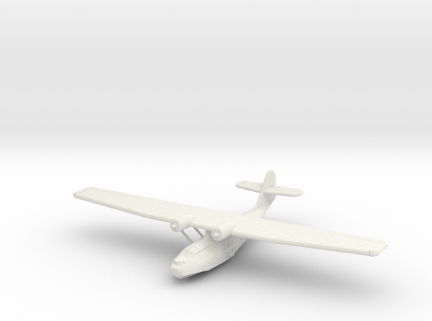 Catalina PBY-5a 1:220th Scale in White Natural Versatile Plastic