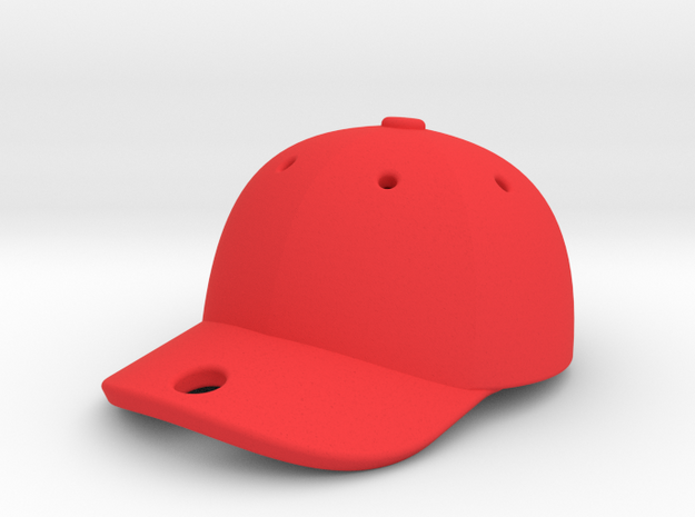 Cap 1611041651 in Red Processed Versatile Plastic