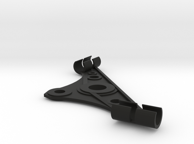 12mm DIN Stereo Mic Clip for Audix M1250B in Black Natural Versatile Plastic